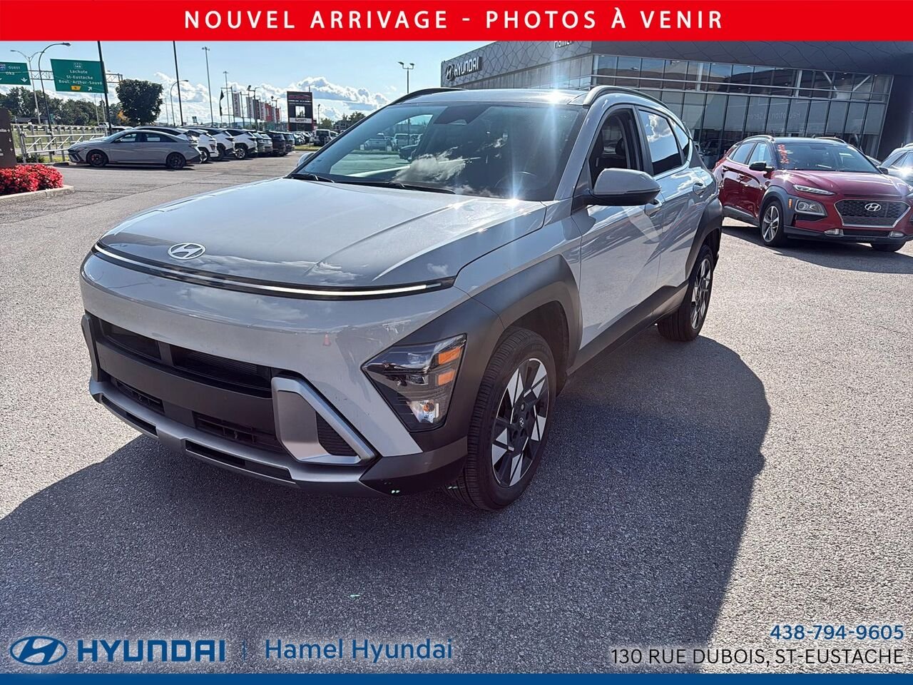 Hyundai Kona 2024 Gris Saint-Eustache - photo #2