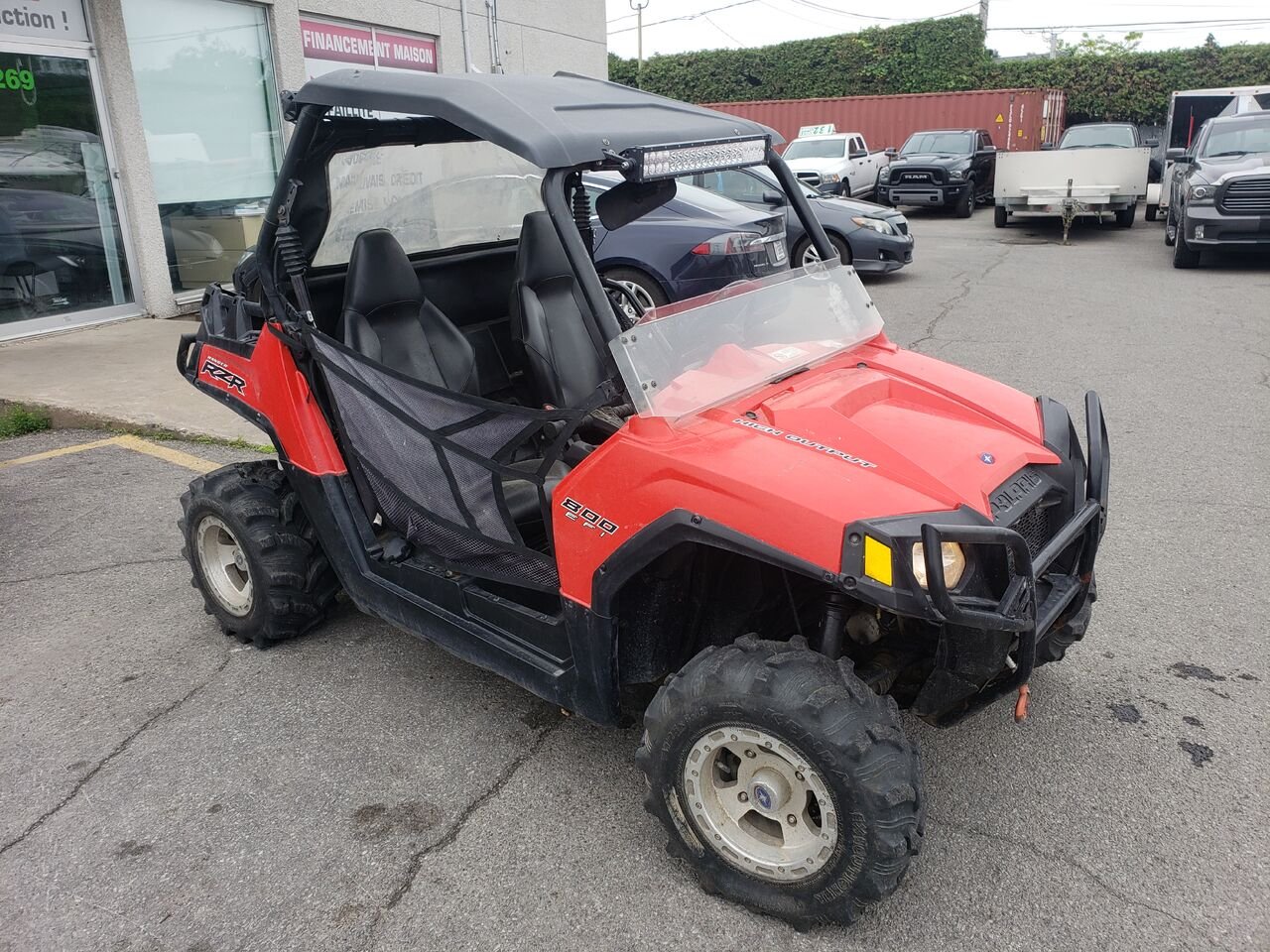 2012 polaris rzr Red  - photo #8