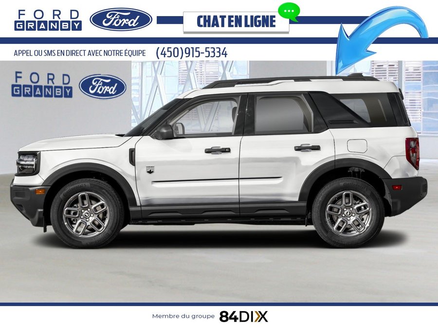 Ford Bronco Sport Big Bend 4x4 2026 Blanc Oxford