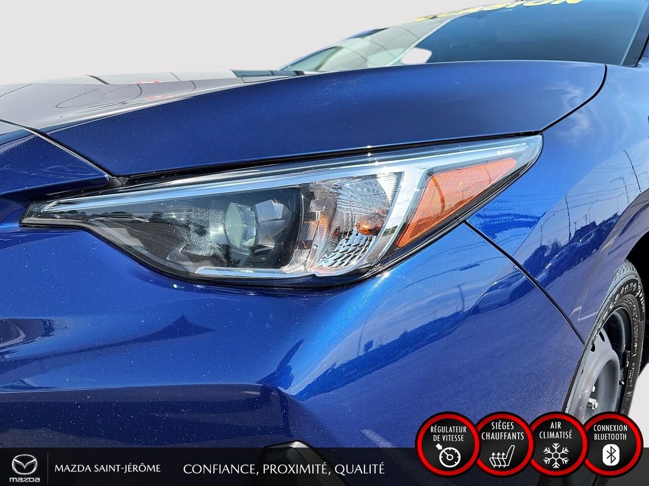 2024 Subaru Impreza HATCHBACK | AWD | A/C | CLEAN CARFAX | Blue Saint-Jérôme - photo #1