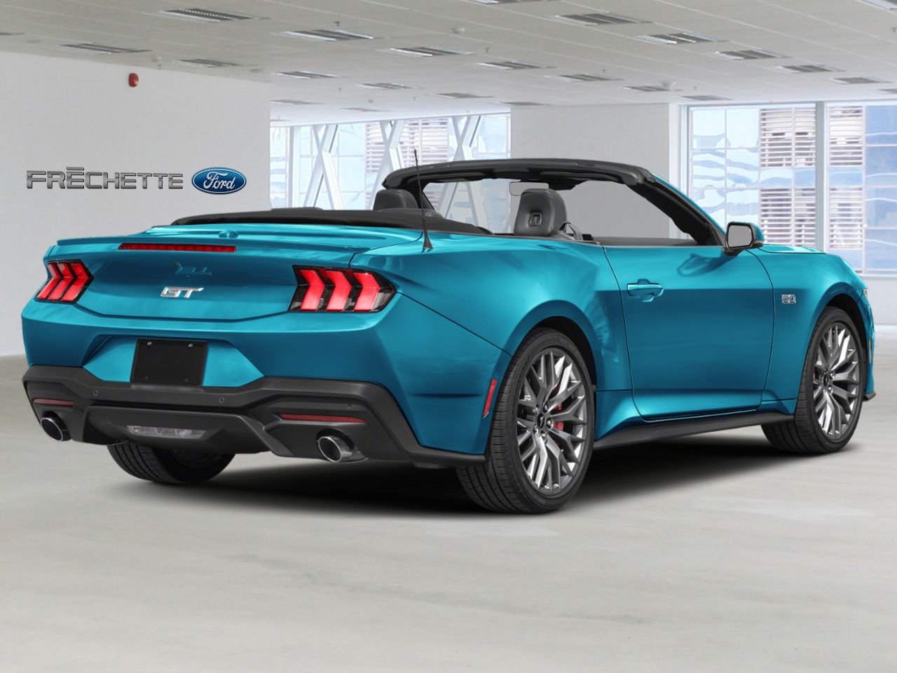 Ford Mustang 2026 Bleu Adriatique métallisé Montmagny - photo #2