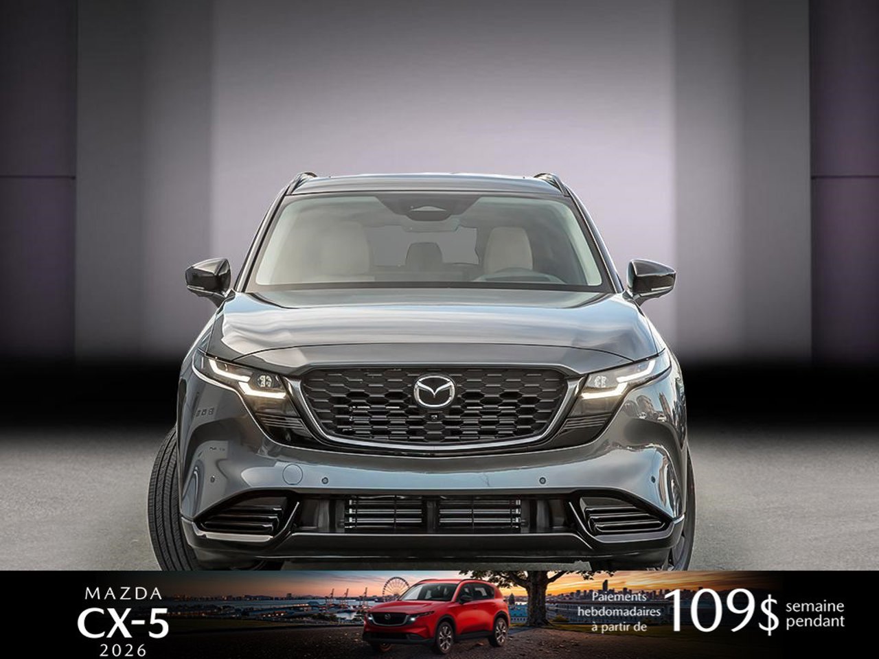 Mazda CX-5 JM3KMCHA2T0147427 2026 Gris mécanique métallisé Mirabel - photo #1