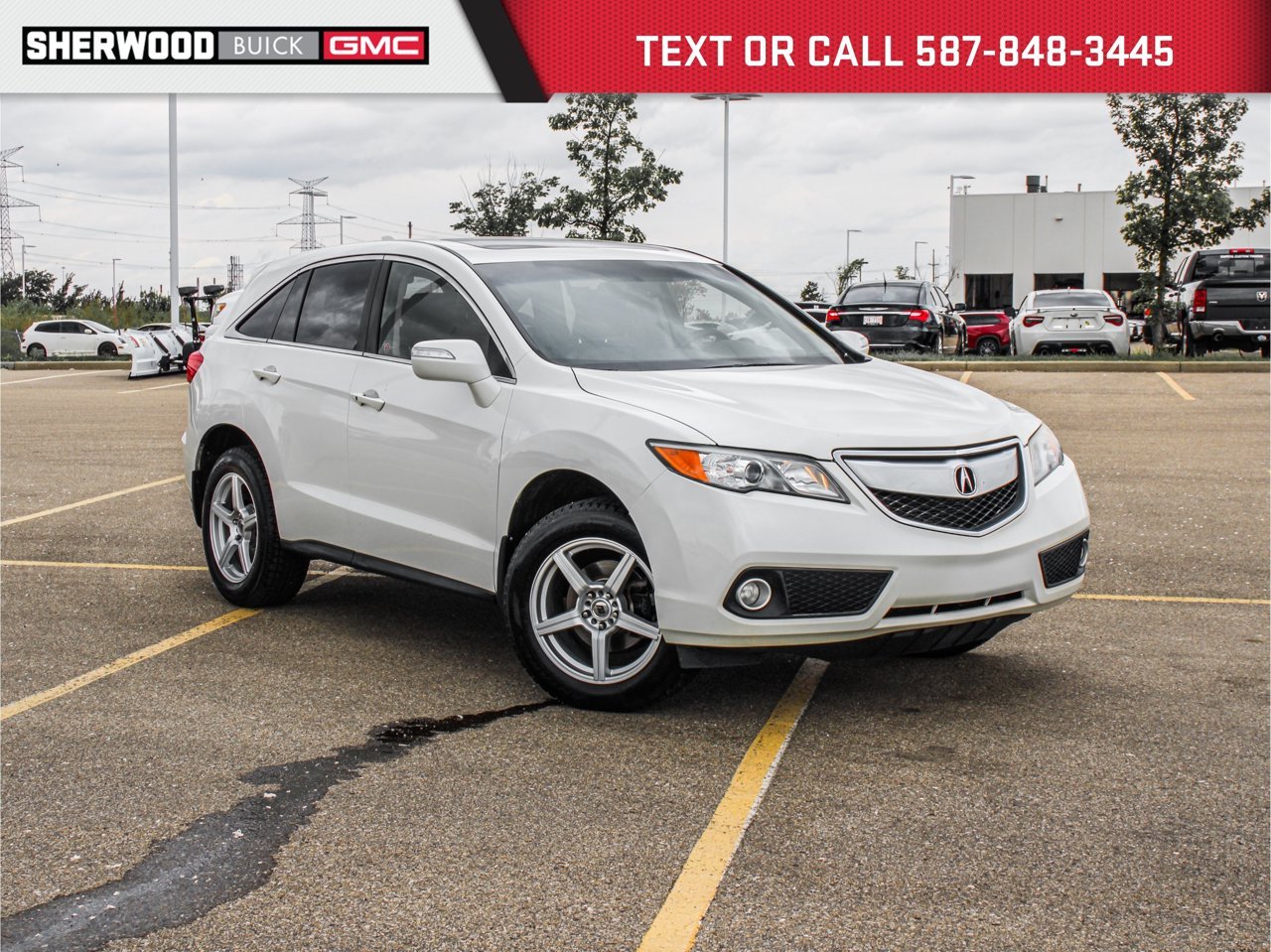 2014 Acura RDX AWD 4dr White Sherwood Park - photo #0