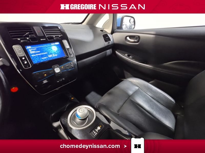 2014 Nissan Leaf Blue Saint-Eustache - photo #21