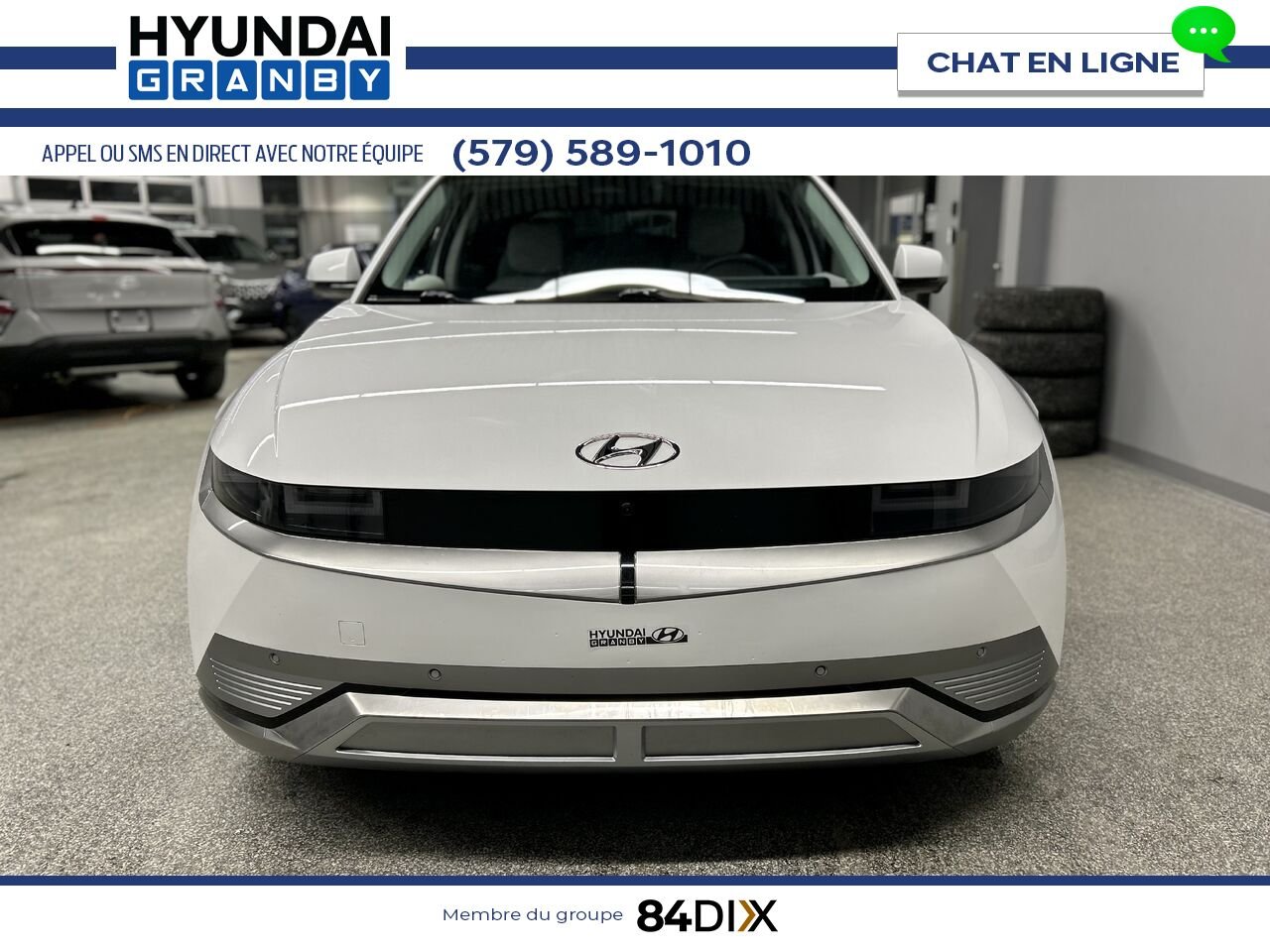 Hyundai IONIQ 5 2023 Blanc Granby - photo #2