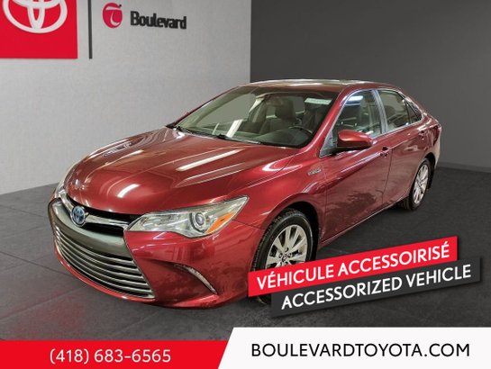 2017 Toyota Camry 2017 Red