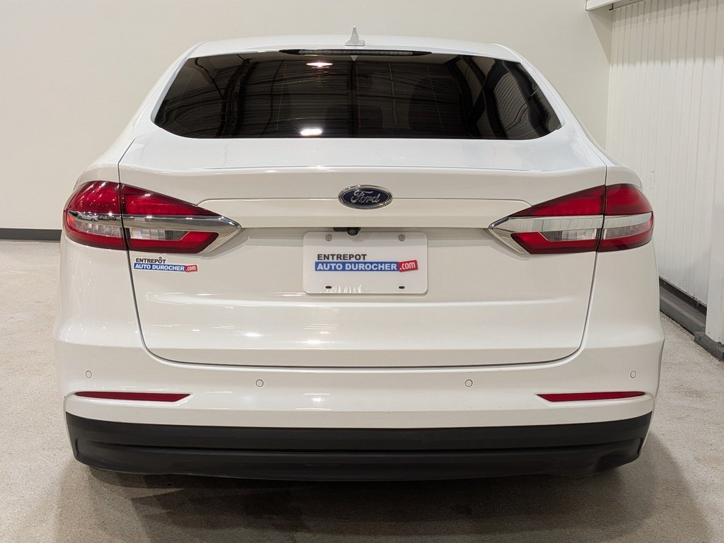 Ford Fusion Hybrid SEL FWD 2019 Blanc Val-David - photo #5