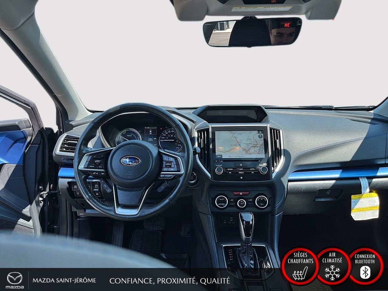 Subaru Crosstrek hybride rechargeable 2023 Gris Saint-Jérôme - photo #23
