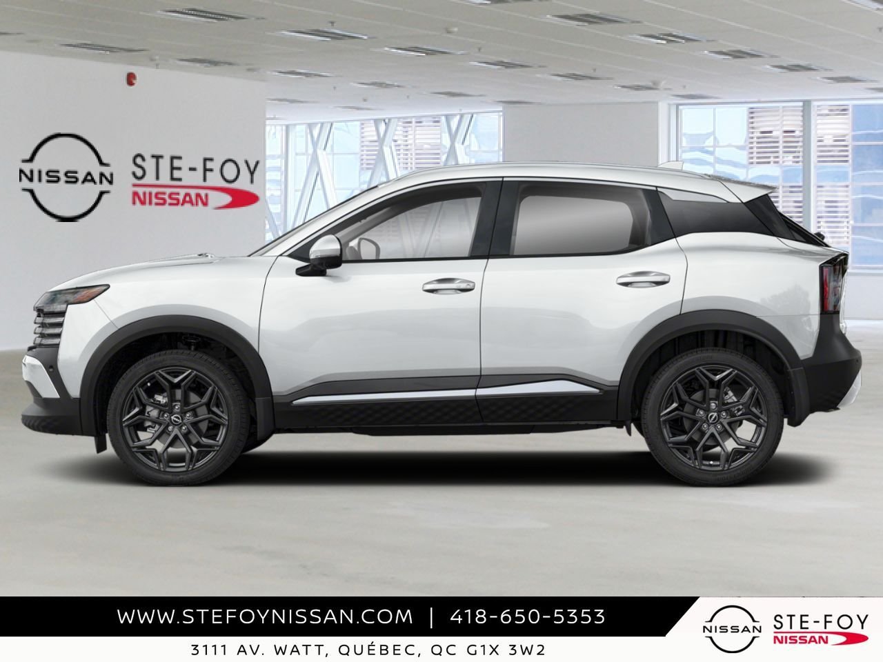 NISSAN Kicks 2026 Blanc d'Aspen triple couche Ste-Foy - photo #1