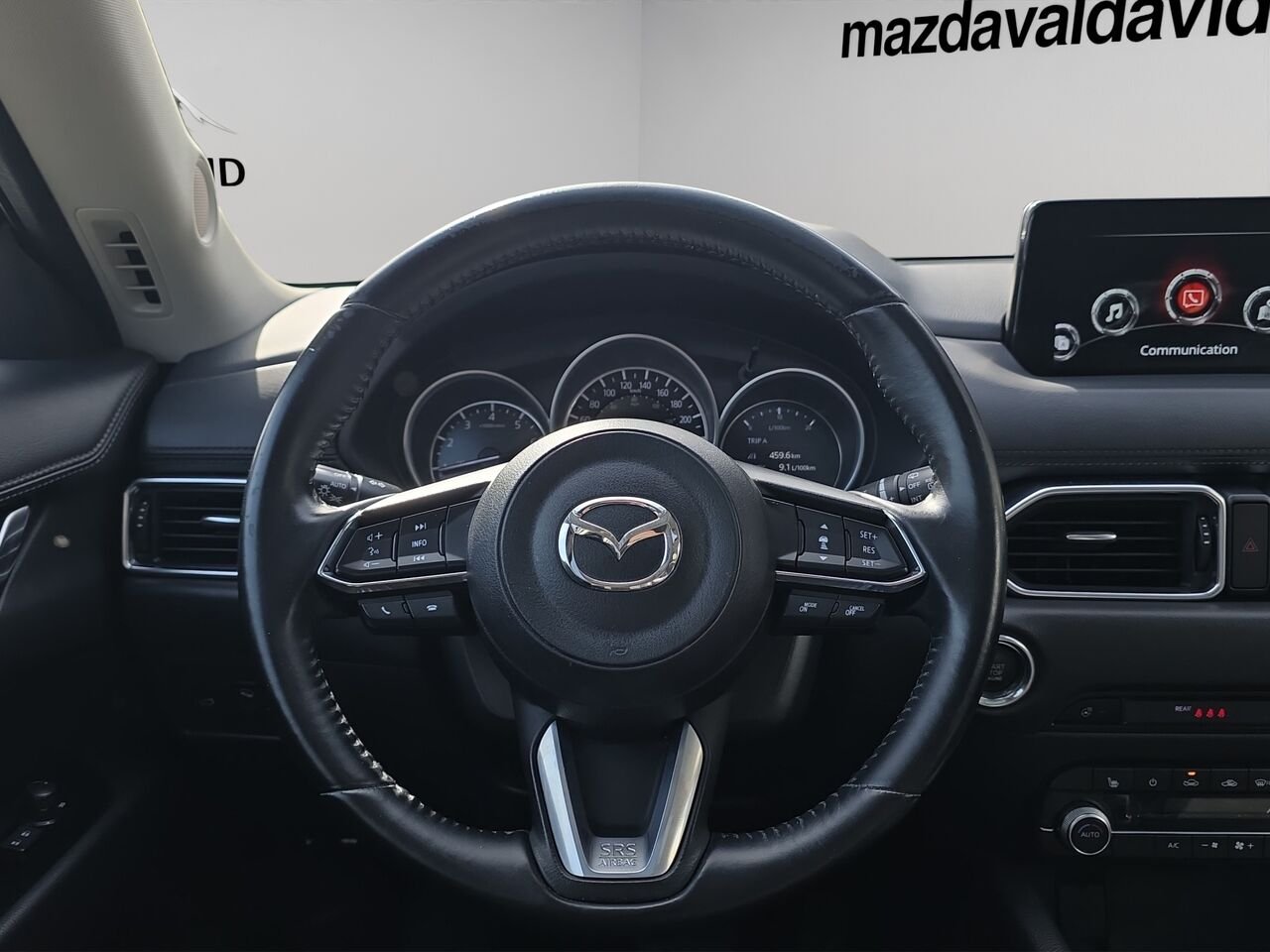 2021 Mazda CX-5 GS AWD, Caméra de recul, commande audio au volant, bluetooth White Val-David - photo #9