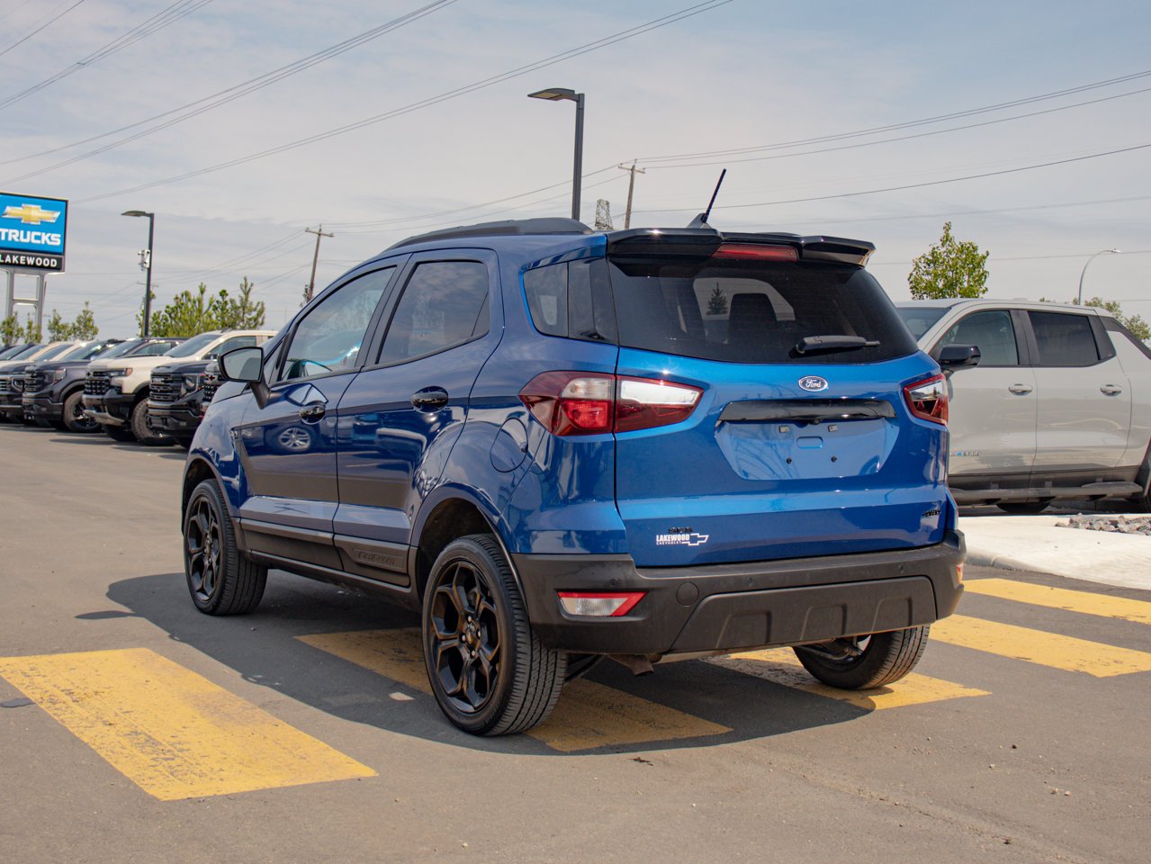 2022 Ford EcoSport SES 4WD Blue Sherwood Park - photo #7