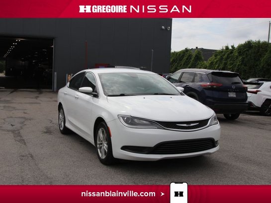 2015 Chrysler 200 2015 White
