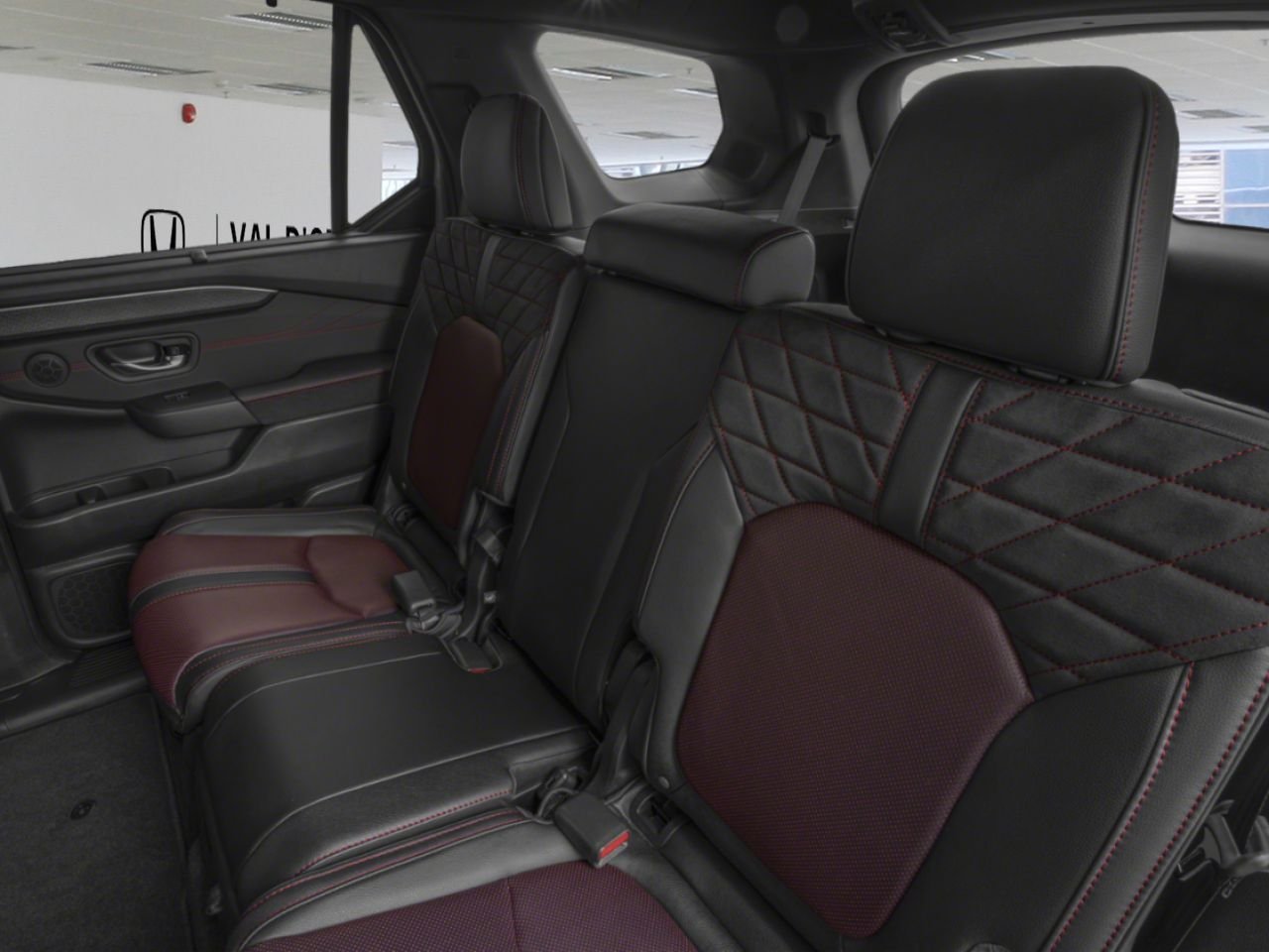 2026 HONDA Pilot Black Edition Traction Intégrale Radiant Red Metallic II Val-d'Or - photo #3