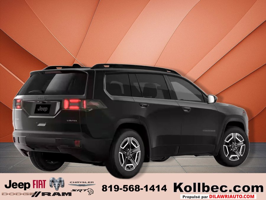 Jeep Cherokee 2026 Couche nacrée cristal noir étincelant