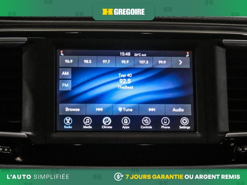 Chrysler Grand Caravan 726362A | SXT 2WD AUTO AC GR ELECT MAGS CAM RECUL BLEUTOOTH 2021 Argent Laval - photo #23