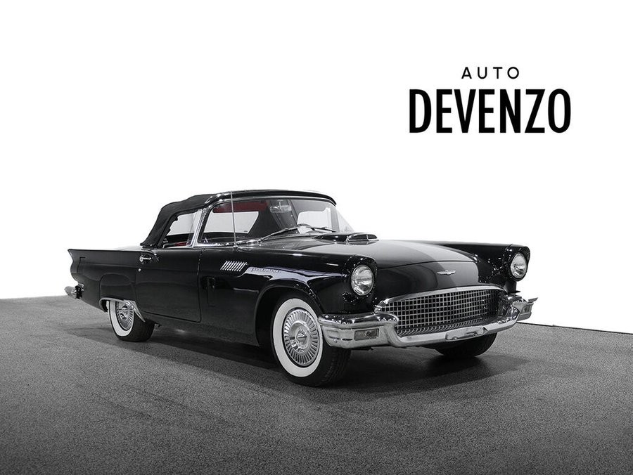Ford Thunderbird 1957 1957 Noir