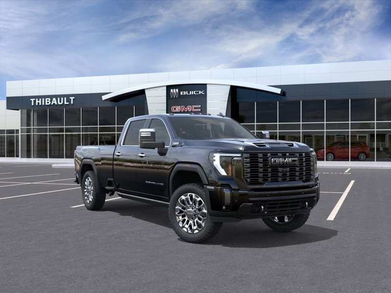 GMC Sierra 2500HD Denali Ultimate cabine multiplace 4RM 172 po 2026 NOIR ONYX