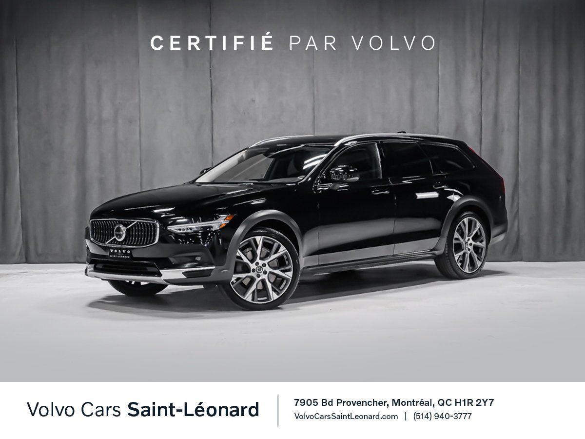2022 Volvo V90 Cross Country B6 CLIMATE PREMIUM Black Montreal - photo #0