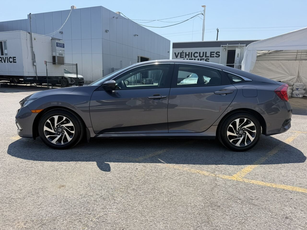 2019 Honda Civic Berline EX AUTOMAITQUE Black Laval - photo #3