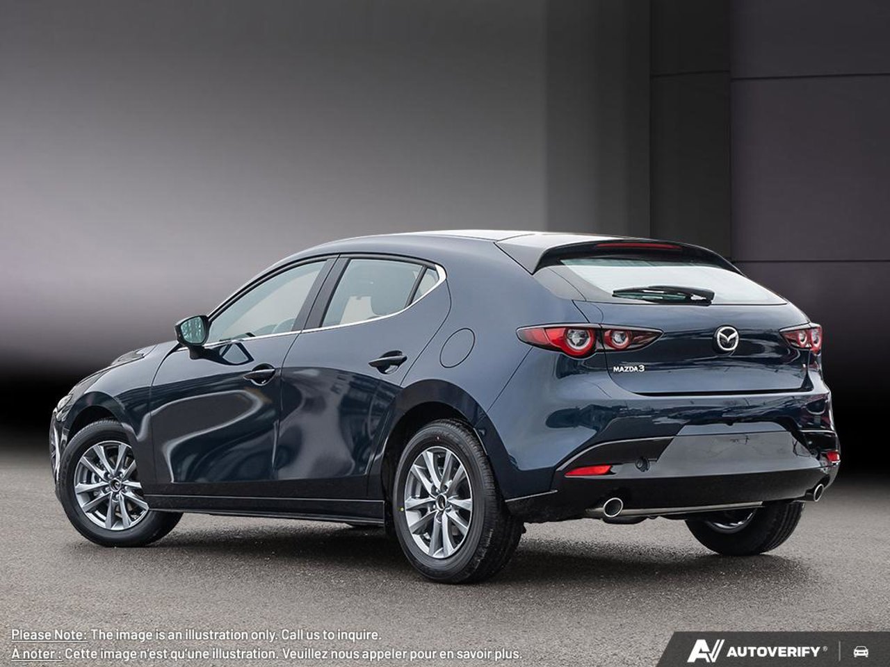 Mazda Mazda3 Sport JM1BPAKL1T1885079 2026 Bleu cristal foncé mica Mirabel - photo #3