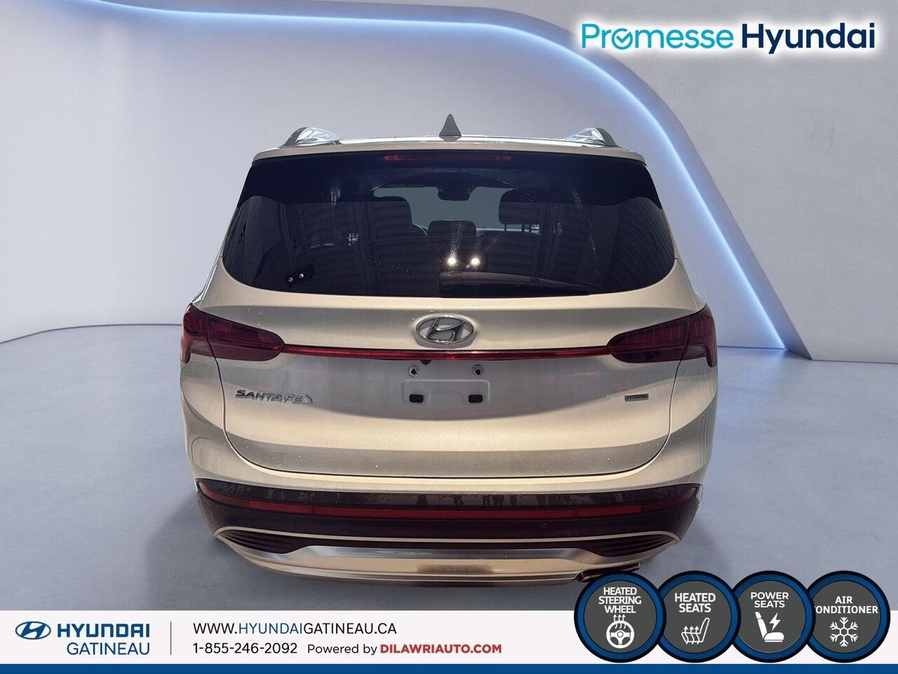 Hyundai Santa Fe 2021 Blanc Gatineau - photo #2