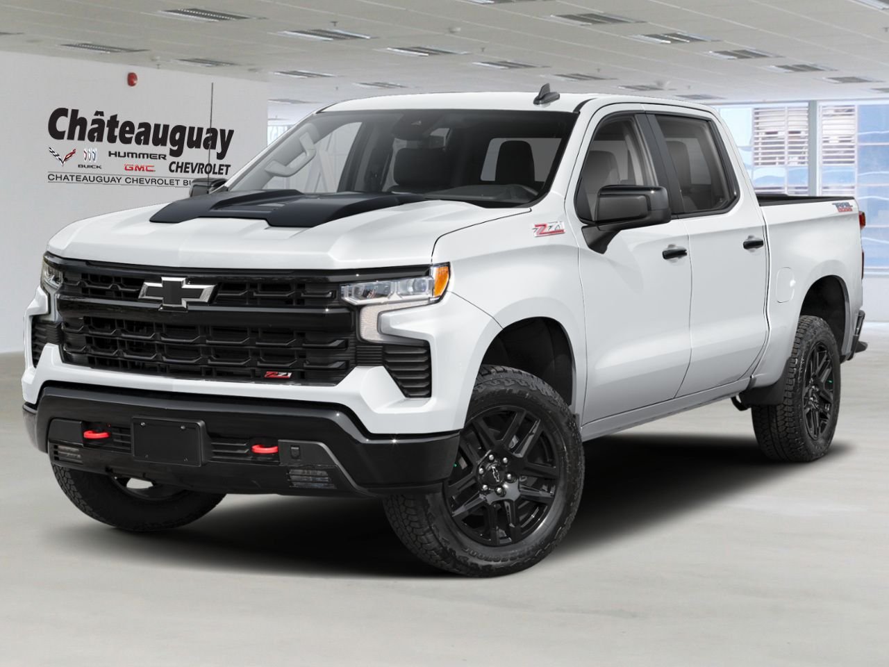 CHEVROLET Silverado 1500 K1500 SILVERADO CREW CAB LT TRAIL BOSS STD/BOX (2LT) 2026 Blanc sommet Châteauguay - photo #0