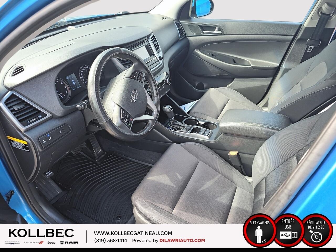 2017 HYUNDAI TUCSON 26981 | Premium 2.0L AWD Blue Gatineau - photo #23
