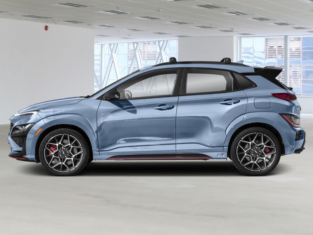 HYUNDAI KONA N BASE 2022 Gris Gatineau - photo #3