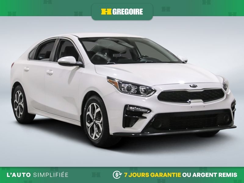 Kia Forte 821389 | EX AUTO AC GR ELECT MAGS CAM RECUL BLEUTOOTH 2020 Blanc Laval - photo #0