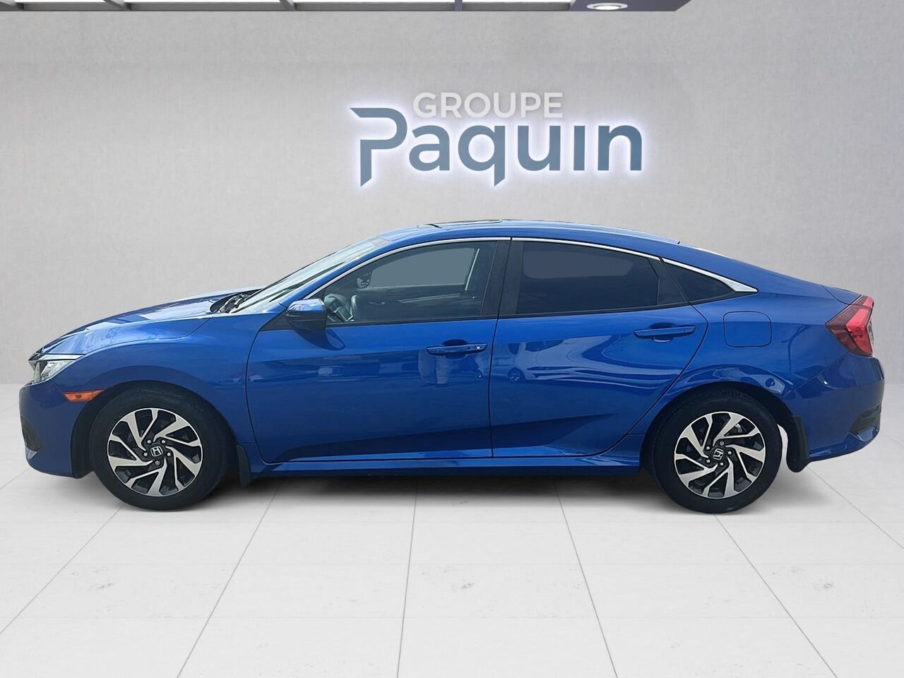 2017 Honda Civic Berline Blue Rouyn-Noranda - photo #4