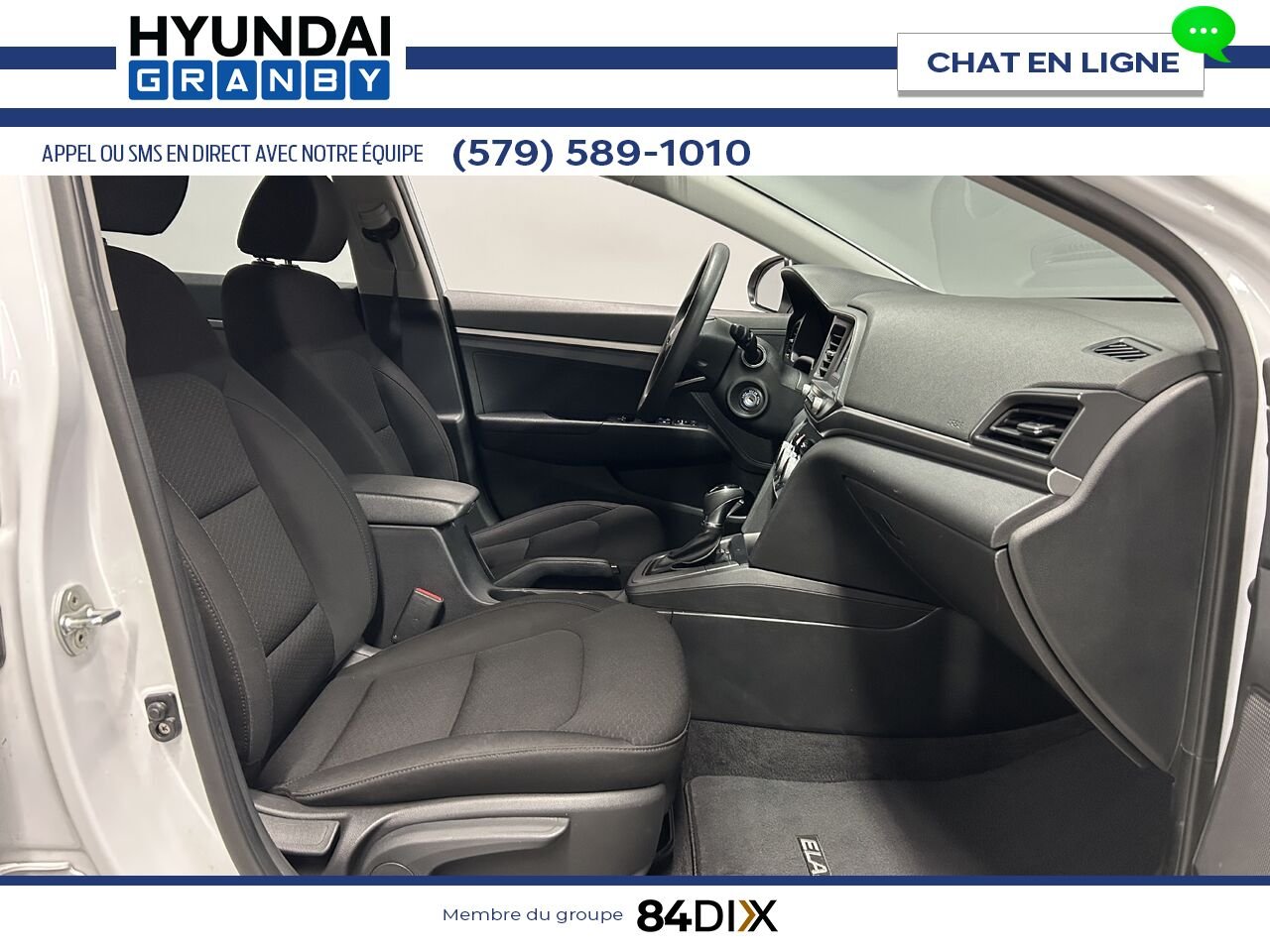 Hyundai Elantra 2020 Blanc Granby - photo #22