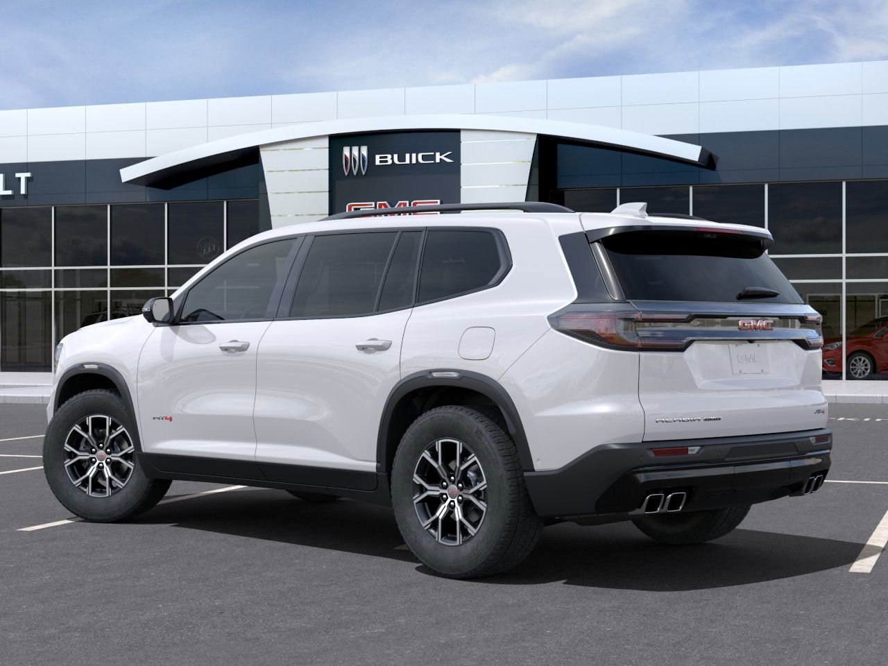GMC Acadia AT4 2025 Blanc givré, triple couche Granby - photo #2