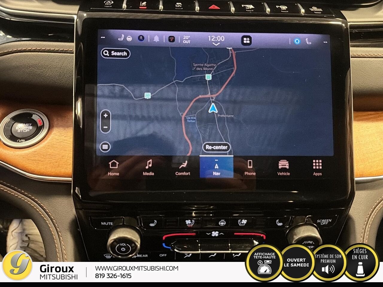 JEEP GRAND CHEROKEE L SUMMIT 2024 Bleu Sainte-Agathe-des-Monts - photo #19