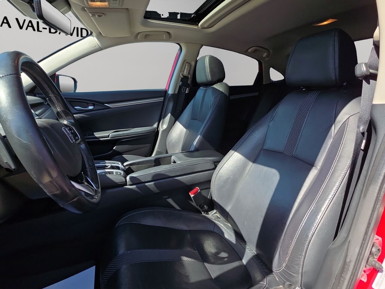 Honda Civic Berline Tourisme CVT, Navigation, Toit ouvrant, Apple Carplay 2020 Rouge Val-David - photo #6