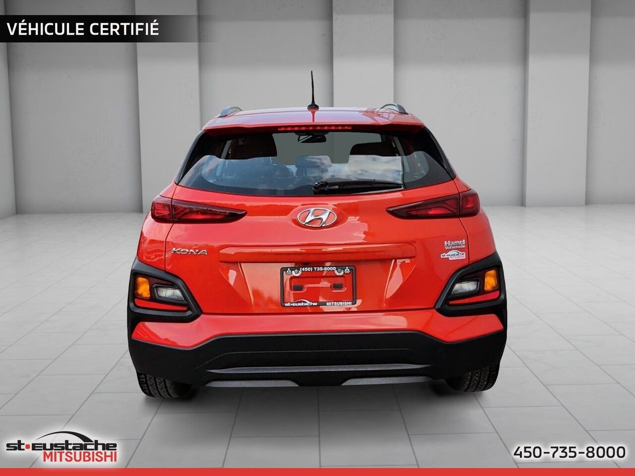 Hyundai Kona 2019 Orange Saint-Eustache - photo #2