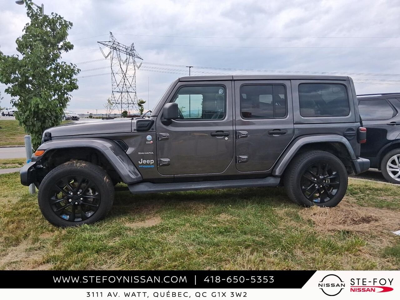Jeep WRANGLER 4XE UNLIMITED COLD WEATHER GROUP 2022 Blanc Ste-Foy - photo #0