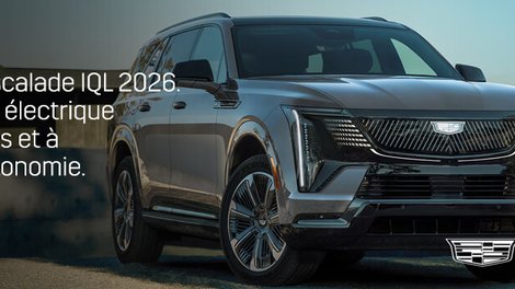 Cadillac Escalade IQL 2026 : le VUS électrique de grand luxe redéfini