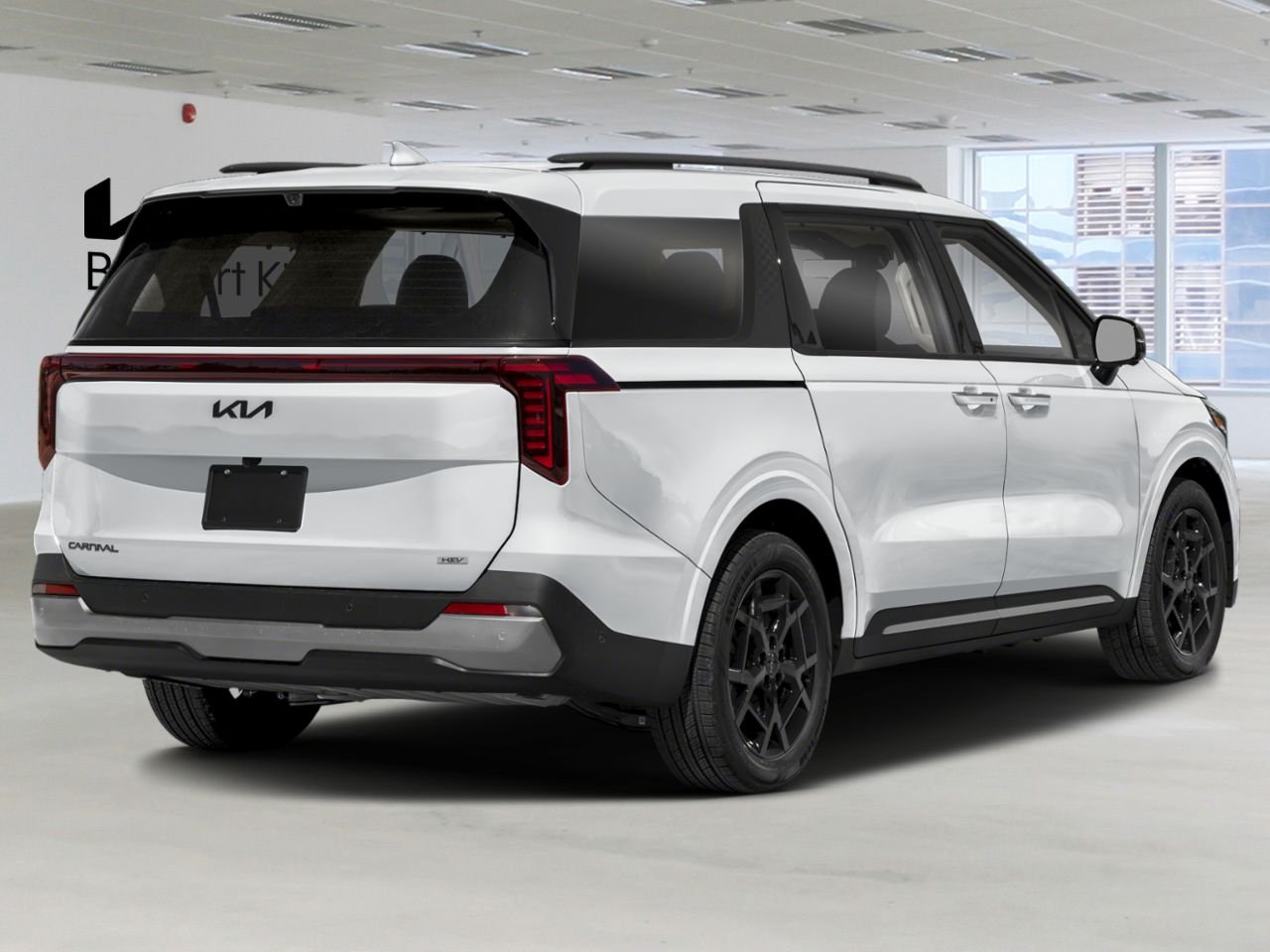 Kia Carnival hybride 2027 Blanc neige nacré Blainville - photo #2