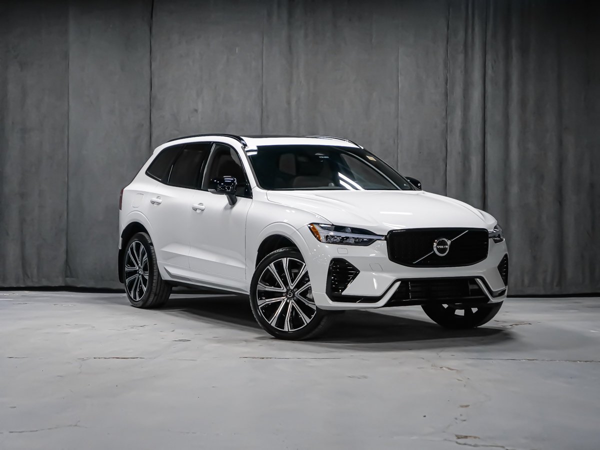 2022 Volvo XC60 Recharge T8 R-DESIGN CLIMATE BOWERS AIR SUSPENSION White Montreal - photo #1