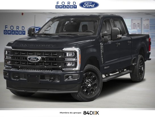 Ford Super Duty F-250 SRW XLT cabine 6 places 4RM caisse de 8 pi 2026 Noir agate métallisé