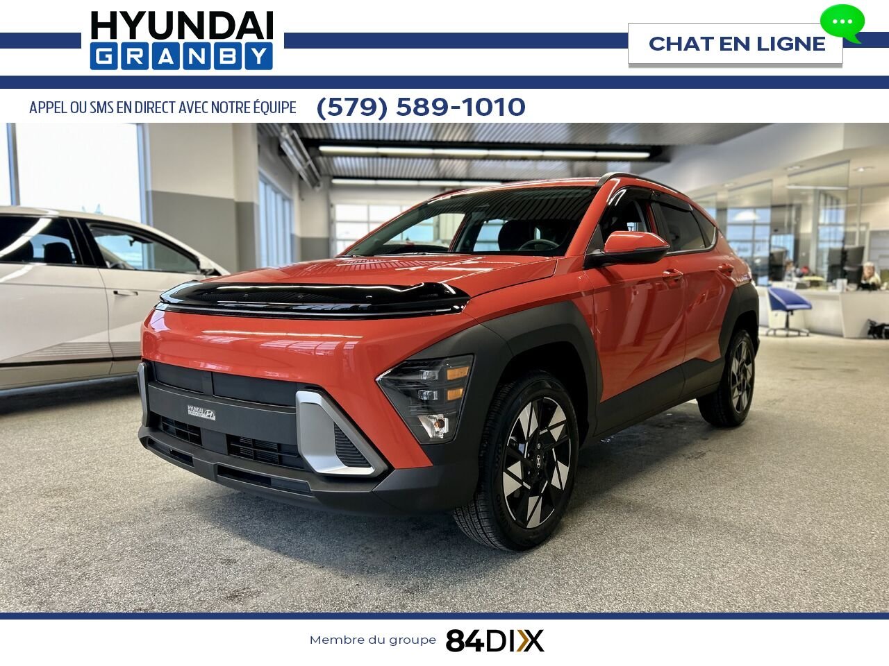 2026 Hyundai Kona Orange Granby - photo #3