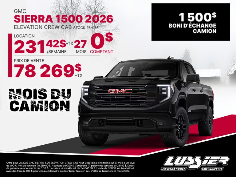 GMC Sierra 1500 2026