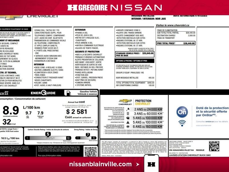 2024 Chevrolet Equinox Black Saint-Eustache - photo #30