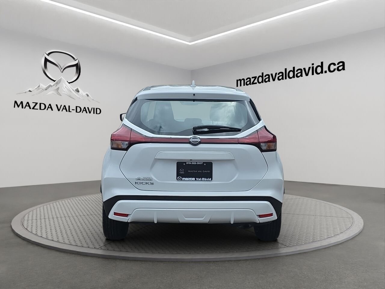 2024 Nissan Kicks S TA, commande audio au volant, bluetooth White Val-David - photo #19