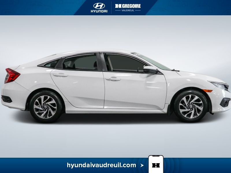 2018 Honda Civic White Laval - photo #12