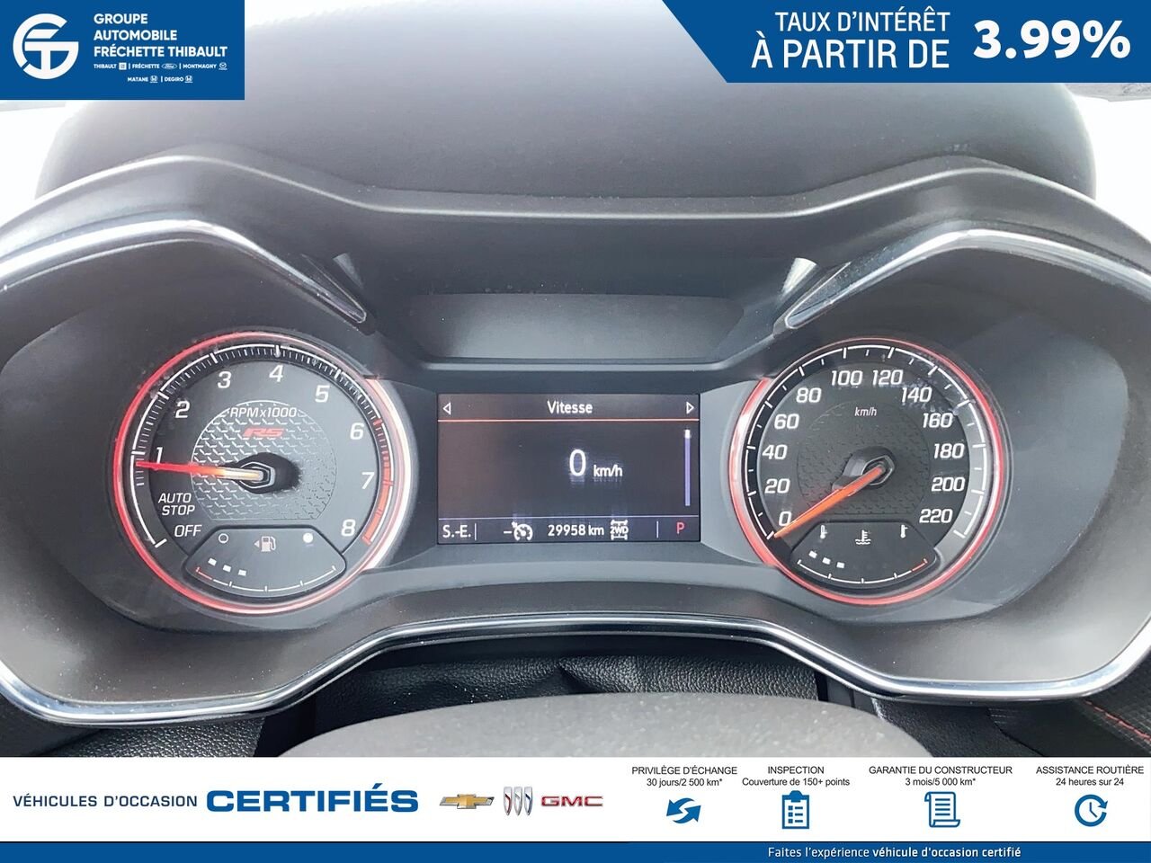 CHEVROLET TRAILBLAZE RS 4 portes TI 2023 Noir Montmagny - photo #11