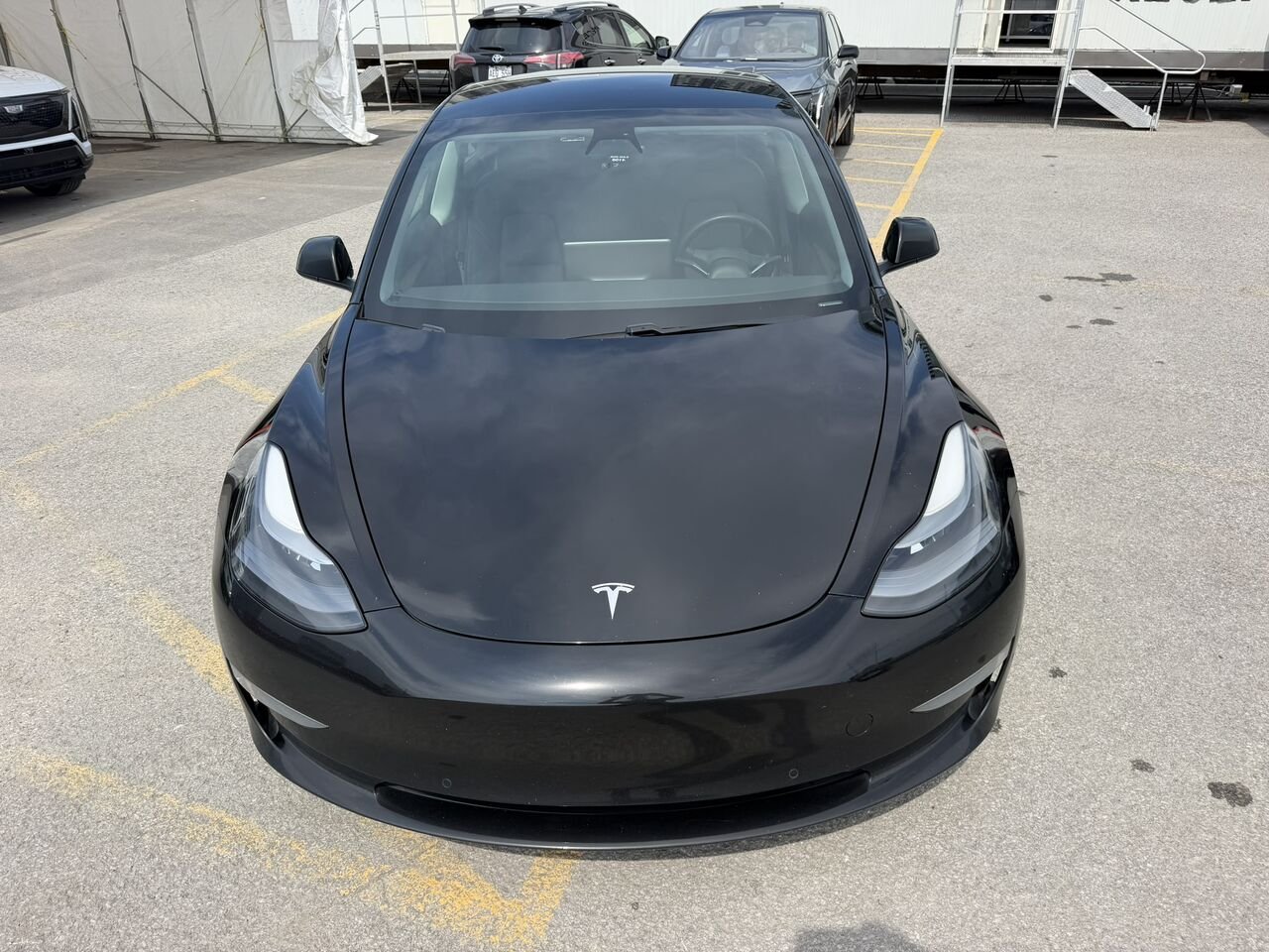 Tesla Model 3 STANDARD RANGE PLUS 2021 Noir Laval - photo #3