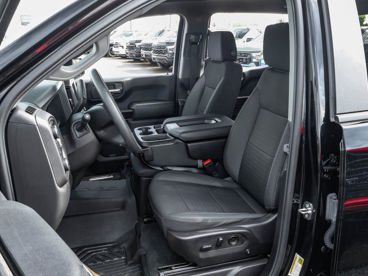 2024 Chevrolet Silverado 1500 4WD Crew Cab 147 Custom Trail Boss Black Sherwood Park - photo #13