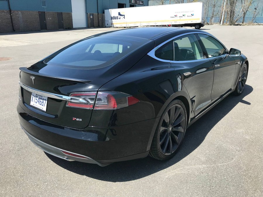 Tesla Model S 2013 2013 Noir