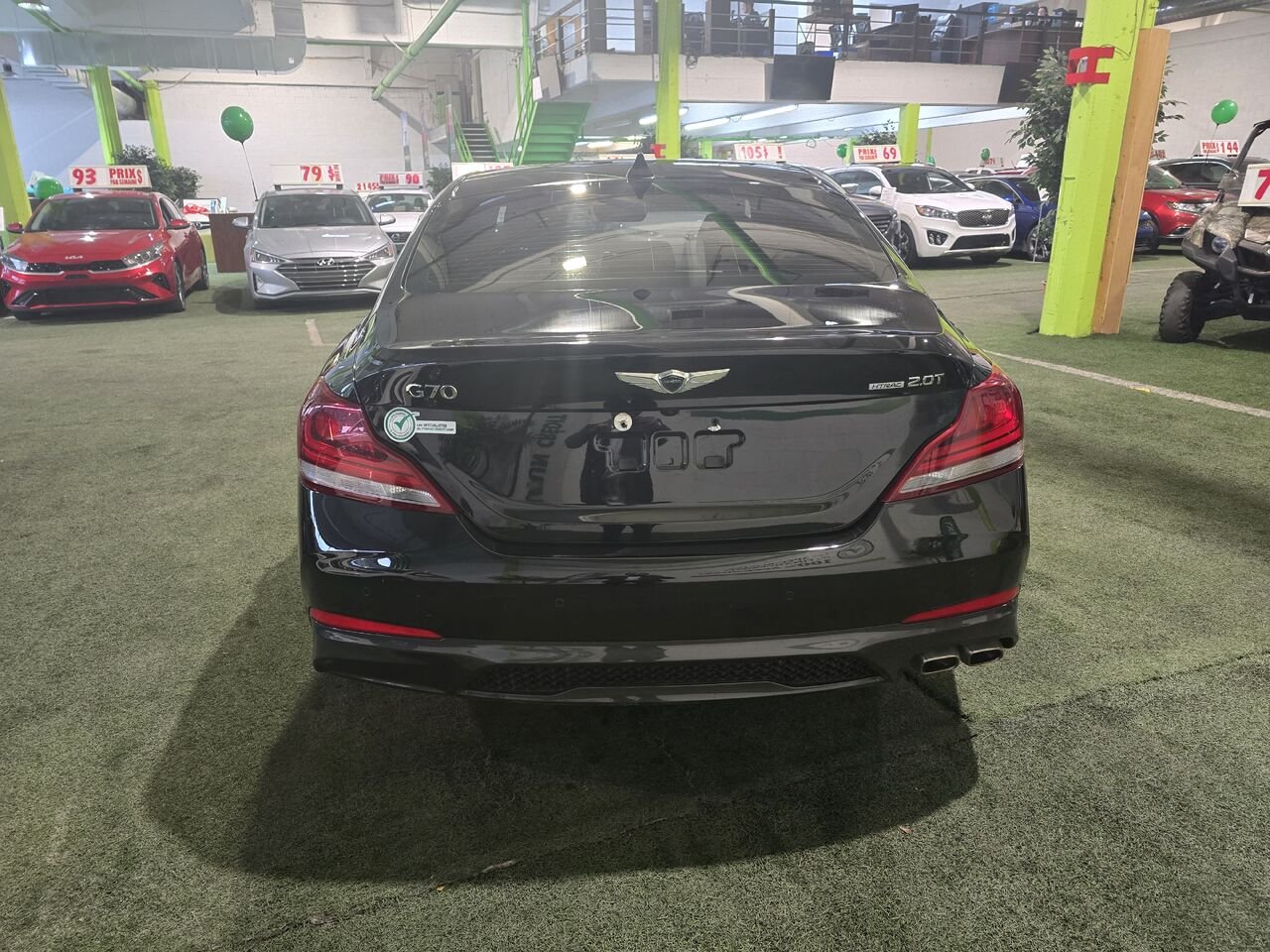Genesis G70 2019 Noir Longueuil, - photo #4